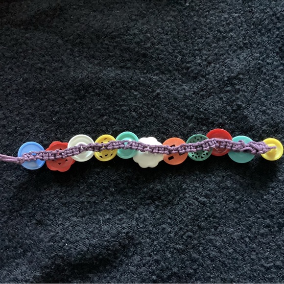 Colorful Button Bracelet - Picture 3 of 3